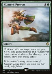 Hunter's Prowess - Starter Commander Decks (Rare) [SCD-192]