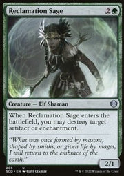 Reclamation Sage - Starter Commander Decks (Uncommon) [SCD-205]