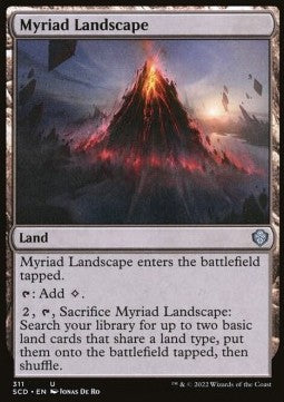 Myriad Landscape - Starter Commander Decks (Uncommon) [SCD-311]