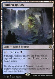 Sunken Hollow - Starter Commander Decks (Rare) [SCD-322]