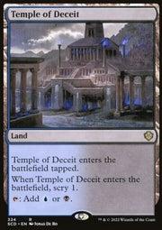Temple of Deceit - Starter Commander Decks (Rare) [SCD-324]