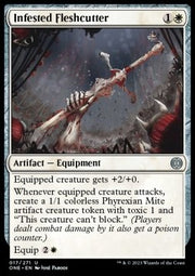 Infested Fleshcutter - Phyrexia: All Will Be One (Uncommon) [ONE-17]