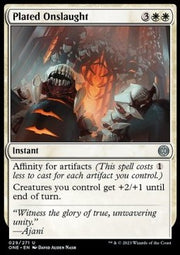 Plated Onslaught - Phyrexia: All Will Be One (Uncommon) [ONE-29]