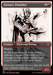 Furnace Punisher (V.1) - Phyrexia: All Will Be One: Extras (Uncommon) [XONE-291]