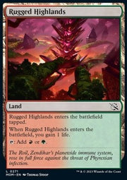 Rugged Highlands - March of the Machine (Common) [MOM-271]
