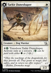 Tarkir Duneshaper // Burnished Dunestomper - March of the Machine (Common) [MOM-43]