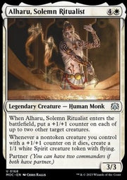 Alharu, Solemn Ritualist - Commander: March of the Machine (Uncommon) [MOC-168]