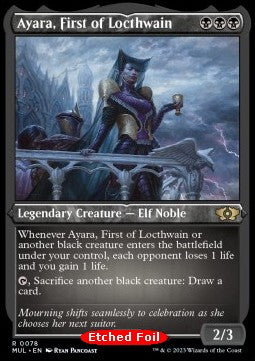 Ayara, First of Locthwain (V.2) - Multiverse Legends (Rare) [MUL-78]