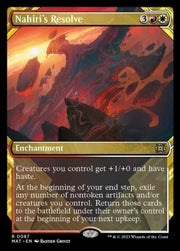 Nahiri's Resolve (V.1) - March of the Machine: The Aftermath: Extras (Rare) [XMAT-87]