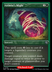 Animist's Might (V.2) - March of the Machine: The Aftermath: Extras (Uncommon) [XMAT-120]