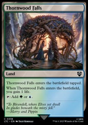 Thornwood Falls - Commander: The Lord of the Rings: Tales of Middle-earth (Common) [LTC-338]