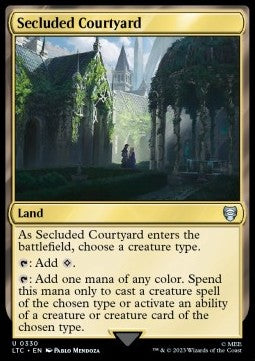 Secluded Courtyard