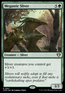 Megantic Sliver - Commander Masters: Extras (Rare) [XCMM-901]