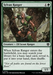 Sylvan Ranger - Commander: Wilds of Eldraine (Common) [WOC-134]