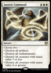 Austere Command - Commander: Wilds of Eldraine (Rare) [WOC-62]
