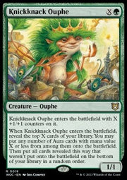 Knickknack Ouphe - Commander: Wilds of Eldraine (Rare) [WOC-18]