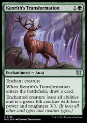 Kenrith's Transformation - Commander: Wilds of Eldraine (Uncommon) [WOC-128]