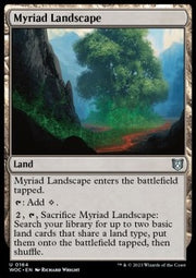 Myriad Landscape - Commander: Wilds of Eldraine (Uncommon) [WOC-164]