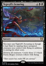 Tegwyll's Scouring - Commander: Wilds of Eldraine (Rare) [WOC-16]