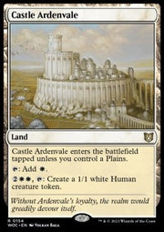 Castle Ardenvale - Commander: Wilds of Eldraine (Rare) [WOC-154]