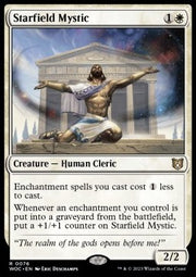 Starfield Mystic - Commander: Wilds of Eldraine (Rare) [WOC-76]