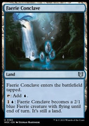 Faerie Conclave - Commander: Wilds of Eldraine (Uncommon) [WOC-160]