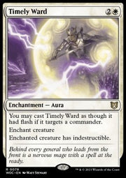Timely Ward - Commander: Wilds of Eldraine (Rare) [WOC-79]