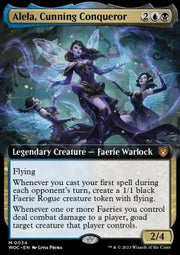 Alela, Cunning Conqueror - Commander: Wilds of Eldraine: Extras (Mythic) [XWOC-34]