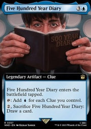 Five Hundred Year Diary (V.1) - Universes Beyond: Doctor Who: Extras (Rare) [XWHO-357]