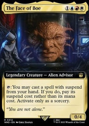 The Face of Boe (V.1) - Universes Beyond: Doctor Who: Extras (Rare) [XWHO-412]