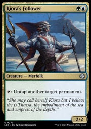 Kiora's Follower - Commander: The Lost Caverns of Ixalan (Uncommon) [LCC-273]