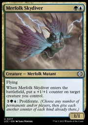Merfolk Skydiver - Commander: The Lost Caverns of Ixalan (Uncommon) [LCC-277]