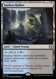 Sunken Hollow - Commander: The Lost Caverns of Ixalan (Rare) [LCC-355]