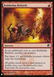 Kuldotha Rebirth - The List (Common) [ZNL-96]