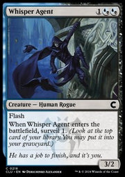 Whisper Agent - Ravnica: Cluedo Edition (Common) [CLU-218]