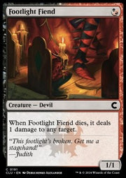 Footlight Fiend - Ravnica: Cluedo Edition (Common) [CLU-191]