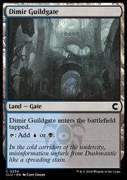 Dimir Guildgate - Ravnica: Cluedo Edition (Common) [CLU-234]
