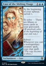 Case of the Shifting Visage - Commander: Murders at Karlov Manor (Rare) [MKC-19]