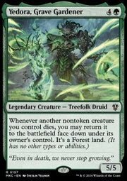Yedora, Grave Gardener - Commander: Murders at Karlov Manor (Rare) [MKC-197]