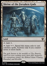 Shrine of the Forsaken Gods - Commander: Murders at Karlov Manor (Rare) [MKC-292]