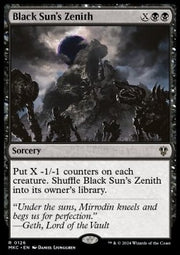 Black Sun's Zenith - Commander: Murders at Karlov Manor (Rare) [MKC-126]