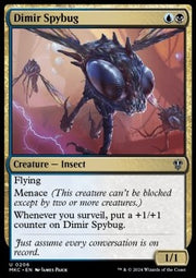 Dimir Spybug - Commander: Murders at Karlov Manor (Uncommon) [MKC-206]