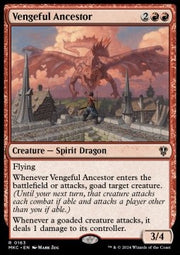 Vengeful Ancestor - Commander: Murders at Karlov Manor (Rare) [MKC-163]