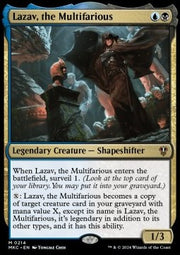 Lazav, the Multifarious - Commander: Murders at Karlov Manor (Mythic) [MKC-214]