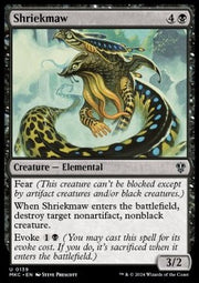 Shriekmaw - Commander: Murders at Karlov Manor (Uncommon) [MKC-139]