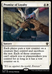 Promise of Loyalty - Commander: Murders at Karlov Manor (Rare) [MKC-79]