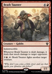 Brash Taunter - Commander: Murders at Karlov Manor (Rare) [MKC-148]