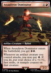 Assaultron Dominator (V.1) - Universes Beyond: Fallout: Extras (Rare) [XPIP-384]