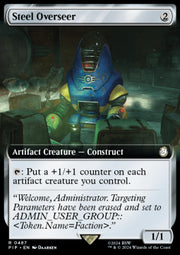 Steel Overseer (V.1) - Universes Beyond: Fallout: Extras (Rare) [XPIP-487]