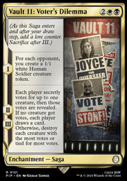 Vault 11: Voter's Dilemma - Universes Beyond: Fallout (Rare) [PIP-121]